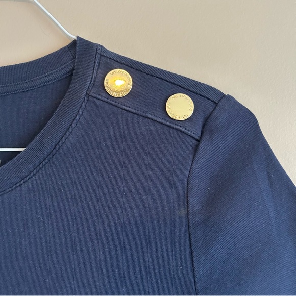 Navy Jones New York Shirt with great accents details on the front of the shirt - Picture 3 of 13